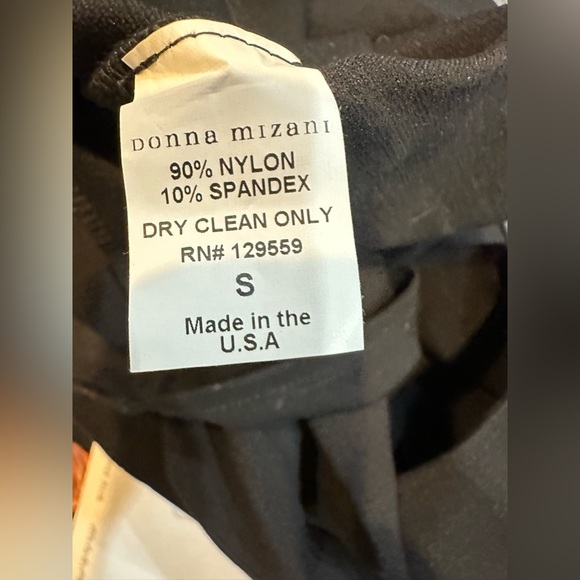 Donna Mizani Long Sleeve Marilyn Off Shoulder Cutout Bodycon Midi Dress in Black - Picture 9 of 10